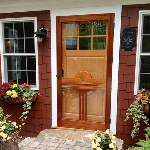 Home Wooden Screen Door Company Made in Maine